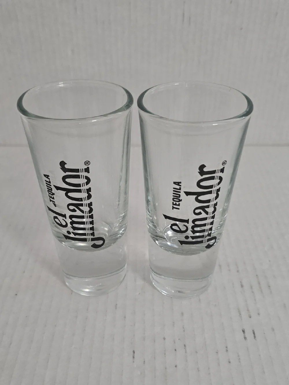 Pair of El Jimador Tequila Glasses